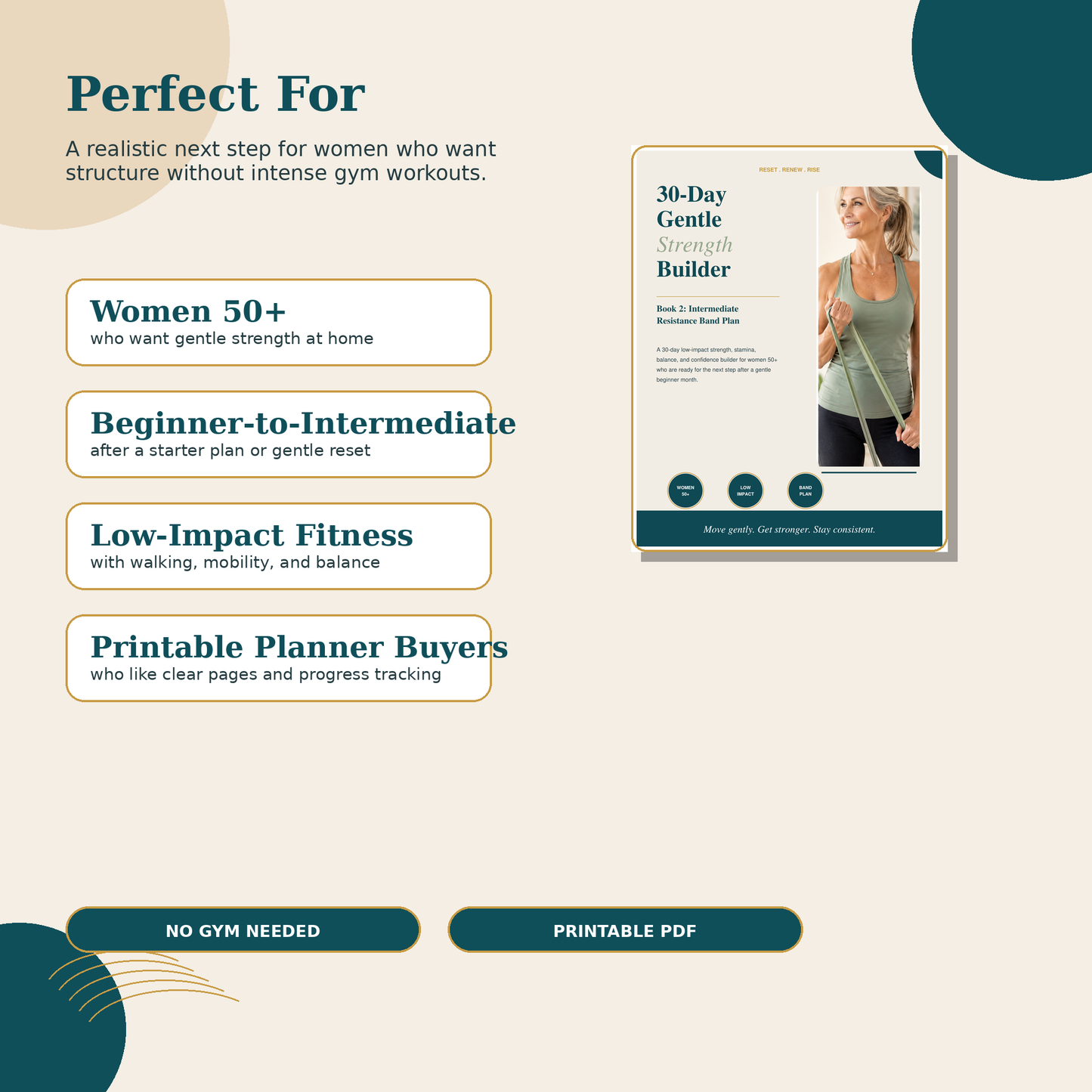 30-Day Gentle Strength Builder