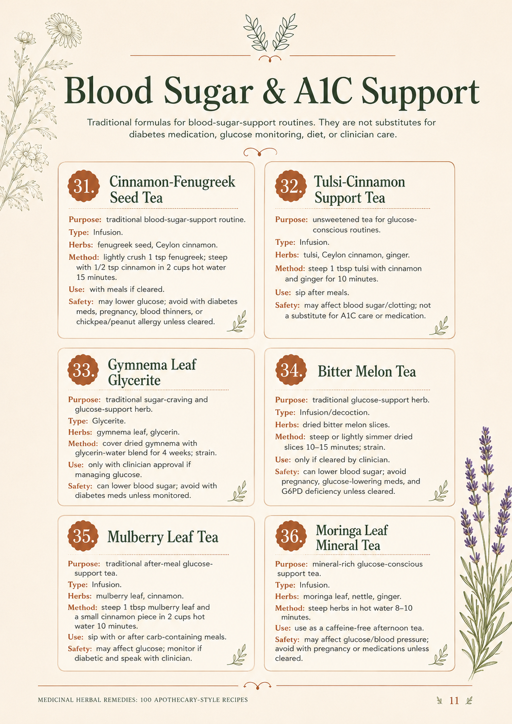 Medicinal Herbal Remedies: 100 Apothecary-Style Recipes PDF — view 4