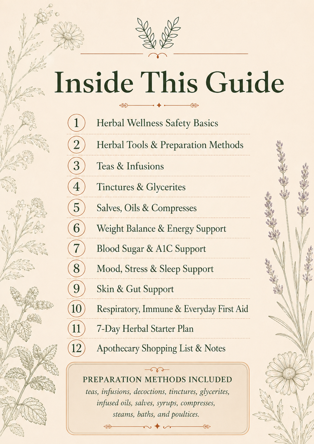Medicinal Herbal Remedies: 100 Apothecary-Style Recipes PDF — view 2