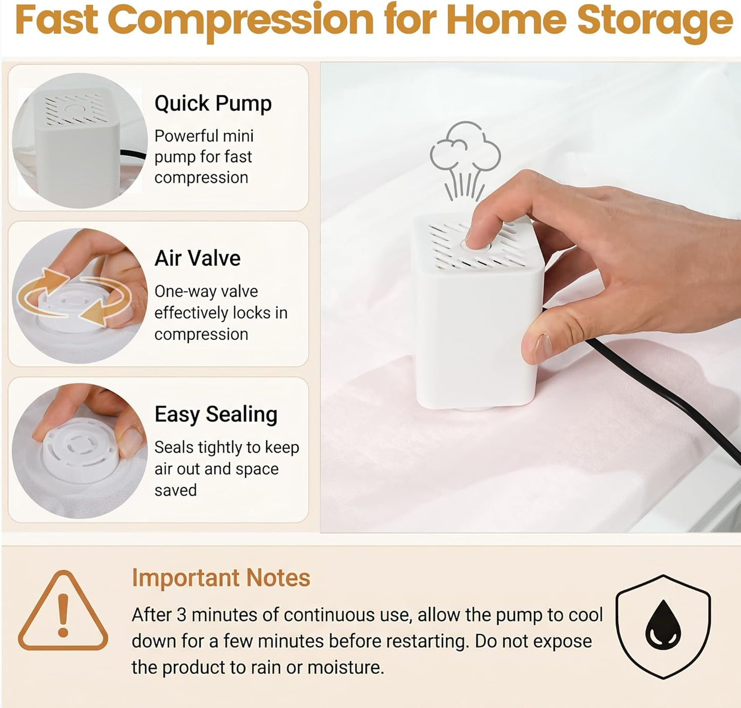 vacuum compression